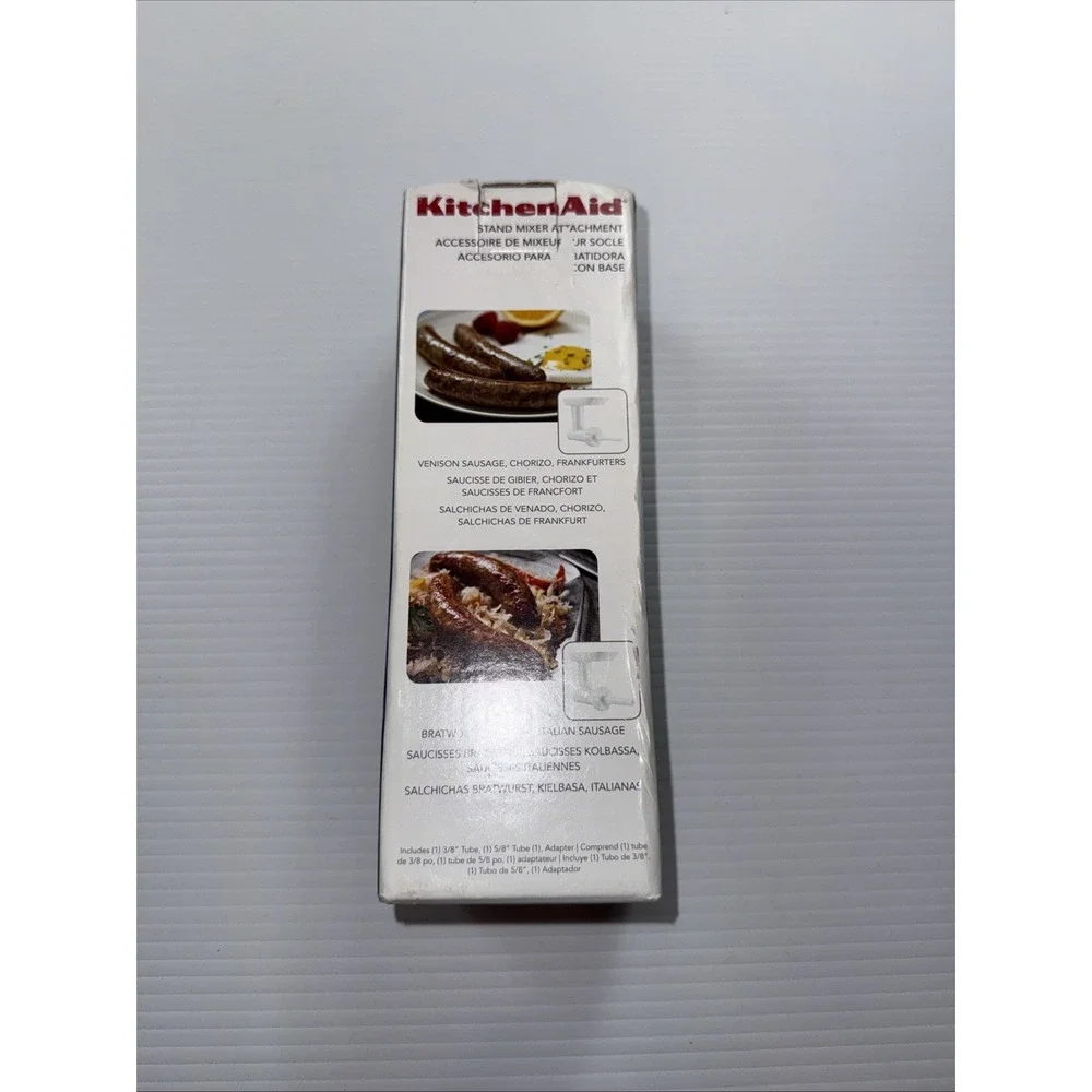 KitchenAid SSA Sausage Stuffer Kit Attachment for Food‎ Grinder New